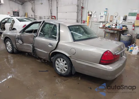 2003 Mercury Grand Marquis Ls from USA, damaged, VIN 2MEFM75W03X698487